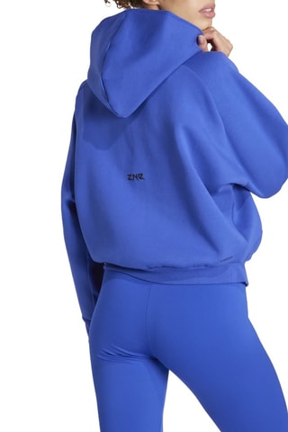 Sweat à capuche Z.N.E. - Bleu