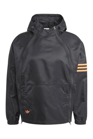 Coupe-vent à capuche Neucl+ DZ - Noir