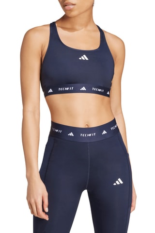 Brassière d’entraînement push-up Techfit - Bleu nuit