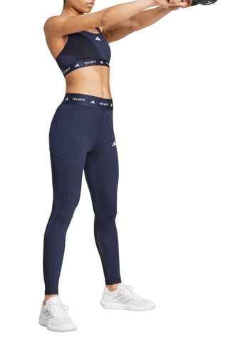 Brassière d’entraînement push-up Techfit - Bleu nuit