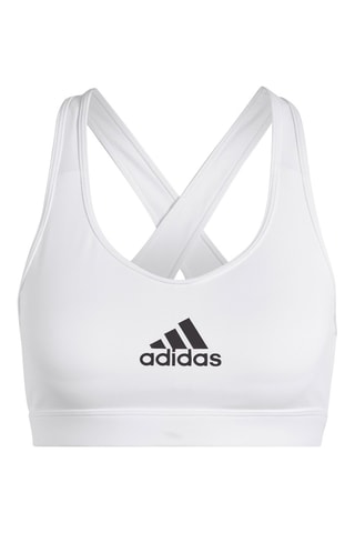 Brassière d'entraînement push-up PowerReact Train - Blanc