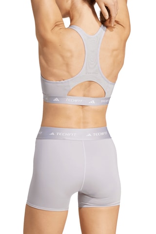 Brassière d’entraînement push-up Techfit - Gris