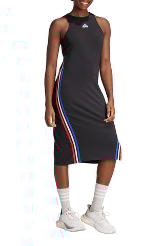 Robe midi Future Icons - Noir