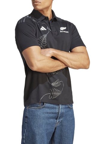 Polo de rugby All Blacks - Noir