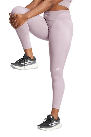 Legging de running 7/8 taille haute DailyRun - Mauve