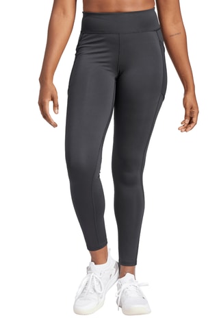 Leggings de tennis 7/8 taille haute Match - Noir