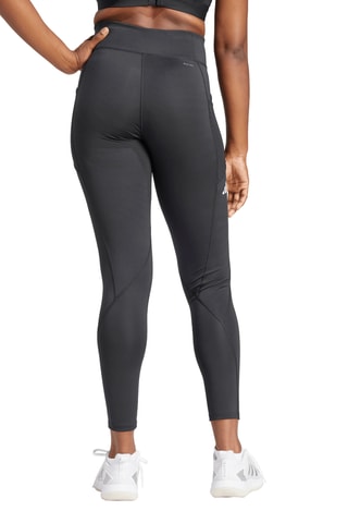 Leggings de tennis 7/8 taille haute Match - Noir