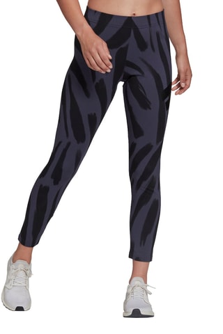 Legging Future Icons - Noir et bleu marine