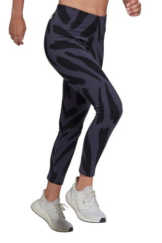 Legging Future Icons - Noir et bleu marine