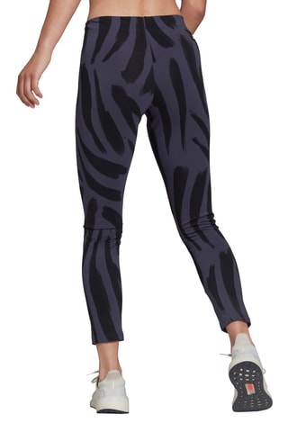 Legging Future Icons - Noir et bleu marine