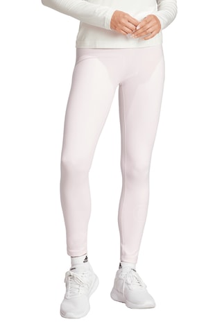 Legging taille haute Brand love - Rose clair