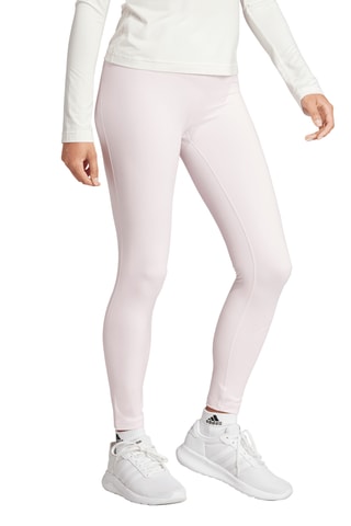 Legging taille haute Brand love - Rose clair