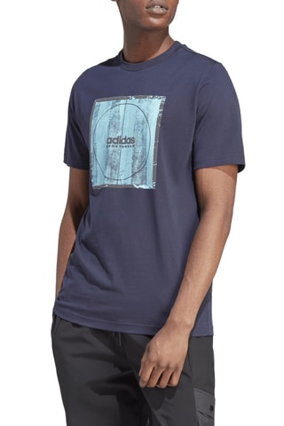 T-shirt Tie-INS - Bleu marine