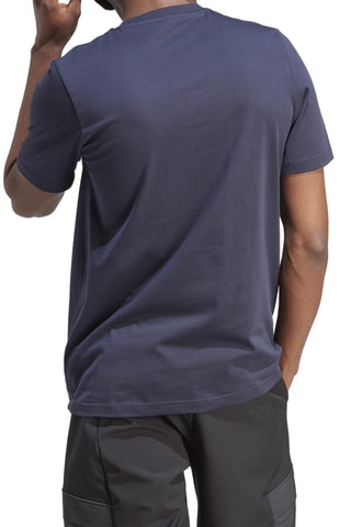 T-shirt Tie-INS - Bleu marine