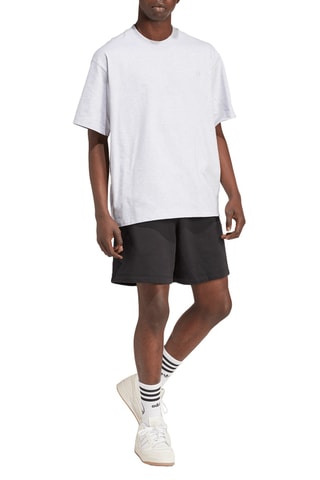 T-shirt ample Premium Essentials - Gris clair chiné