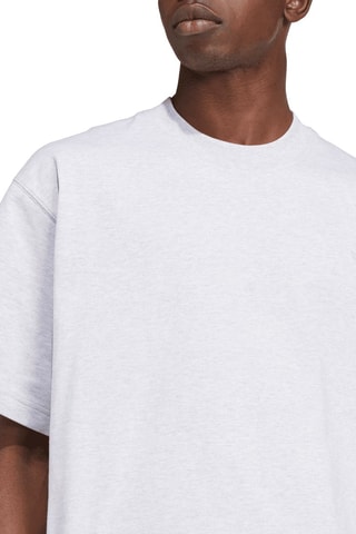 T-shirt ample Premium Essentials - Gris clair chiné