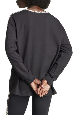 T-shirt Originals Leopard Luxe - Noir