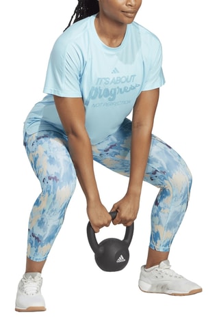 T-shirt d'entraînement W Lym GR T - Ciel