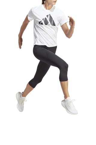 T-shirt de running Run It - Blanc