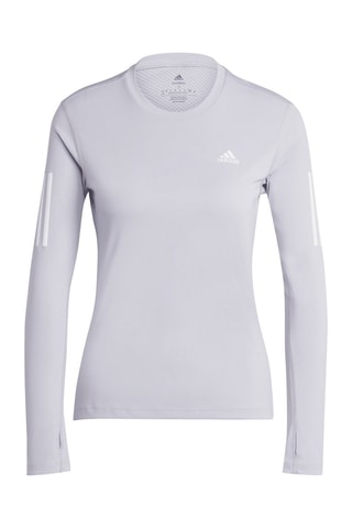T-shirt de running Own the Run - Gris clair