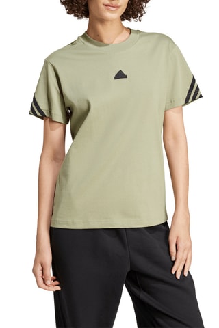 T-shirt Future Icones - Vert olive