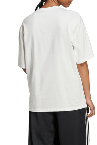 T-shirt ample Trefoil Essentials - Blanc