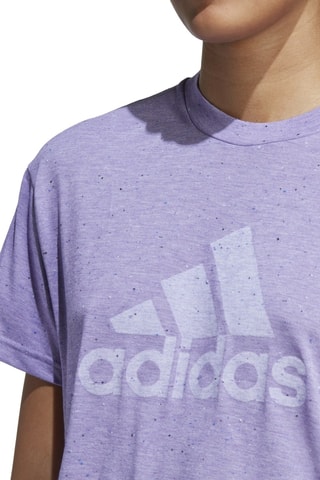 T-shirt - Mauve chiné