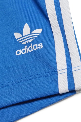 T-shirt et short Trefoil - Blanc et bleu