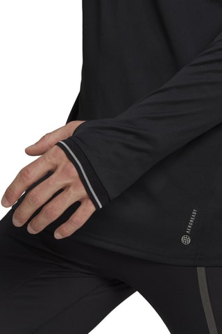 T-shirt de running Fast - Noir