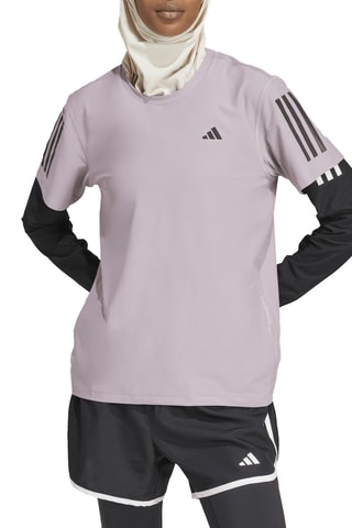 T-shirt de running Own The Run - Mauve