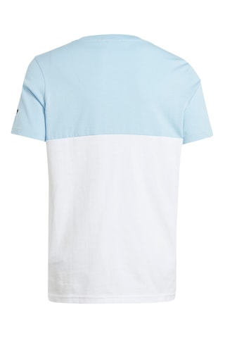 T-shirt - Ciel et blanc