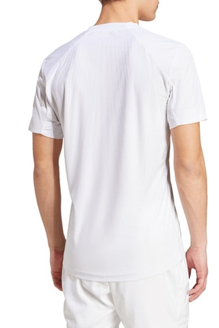 T-shirt slim de tennis Airchill Pro FreeLift - Blanc