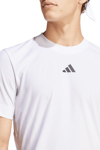 T-shirt slim de tennis Airchill Pro FreeLift - Blanc