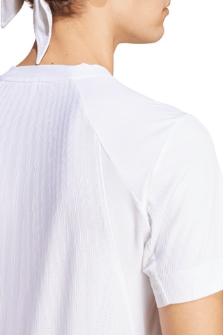 T-shirt slim de tennis Airchill Pro FreeLift - Blanc