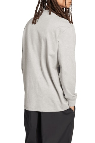 T-shirt ample - Gris clair chiné