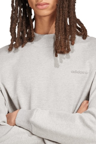 T-shirt ample - Gris clair chiné