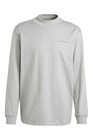 T-shirt ample - Gris clair chiné