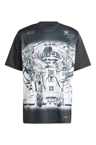 T-shirt ample R2-D2 Stars Wars - Noir