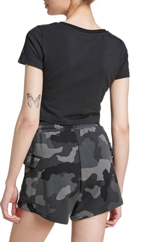 T-shirt cropped - Noir
