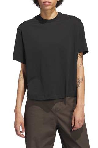 T-shirt cropped - Noir
