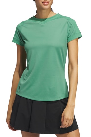 T-shirt de golf Ultimate365 Rib Mix - Vert