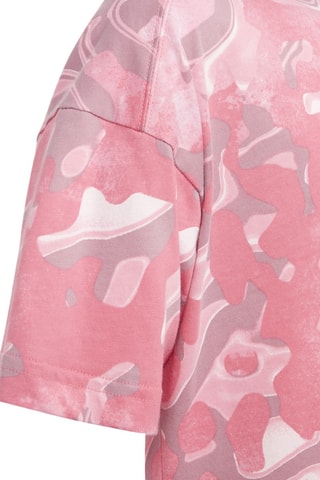 T-shirt court Future Icons - Fuchsia et écru