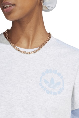 T-shirt Graphics - Gris clair chiné