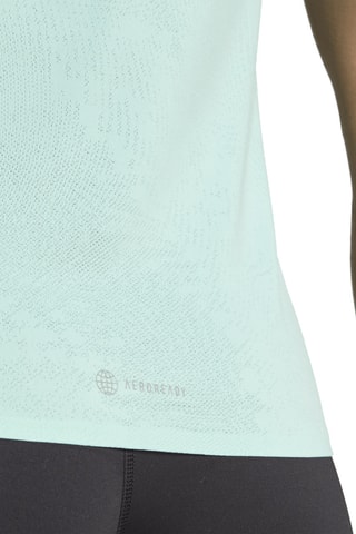 T-shirt de running Adizero Win Races - Vert d’eau