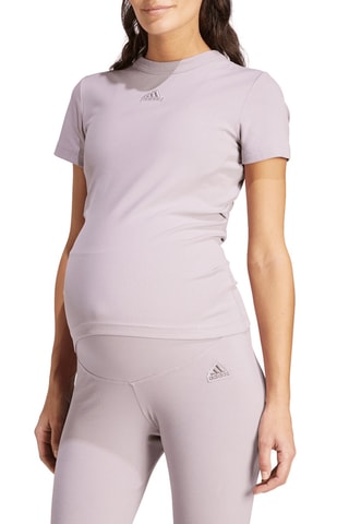 T-shirt de maternité Pure Maternity - Lilas