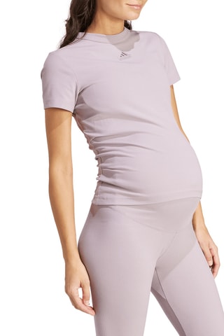 T-shirt de maternité Pure Maternity - Lilas