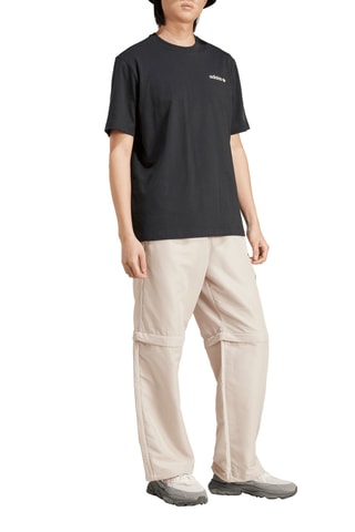 T-shirt en coton biologique Graphic Tee - Noir