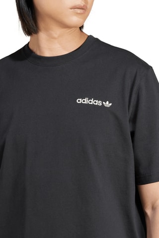 T-shirt en coton biologique Graphic Tee - Noir