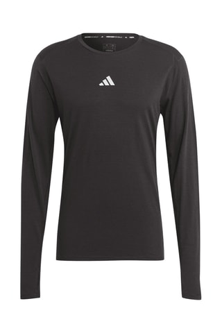 T-shirt slim de running en mérinos Ult Cte Merinol - Noir