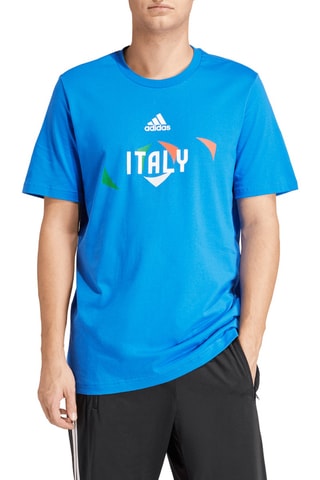 T-shirt de football Italie UEFA EURO24™ - Bleu